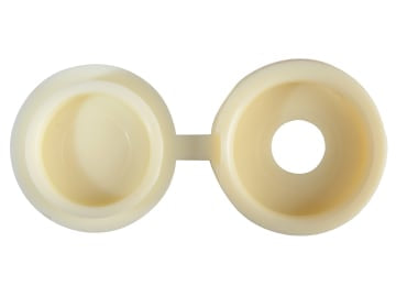 Hinged Cover Cap Cream No. 6-8 ForgePack 20                                     