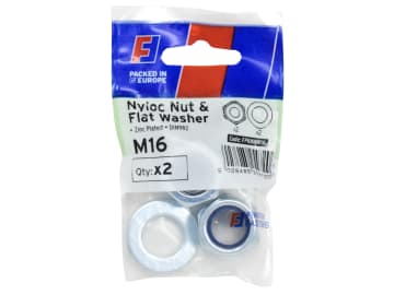 Nyloc Nut & Washer M16 ForgePack 2                                              