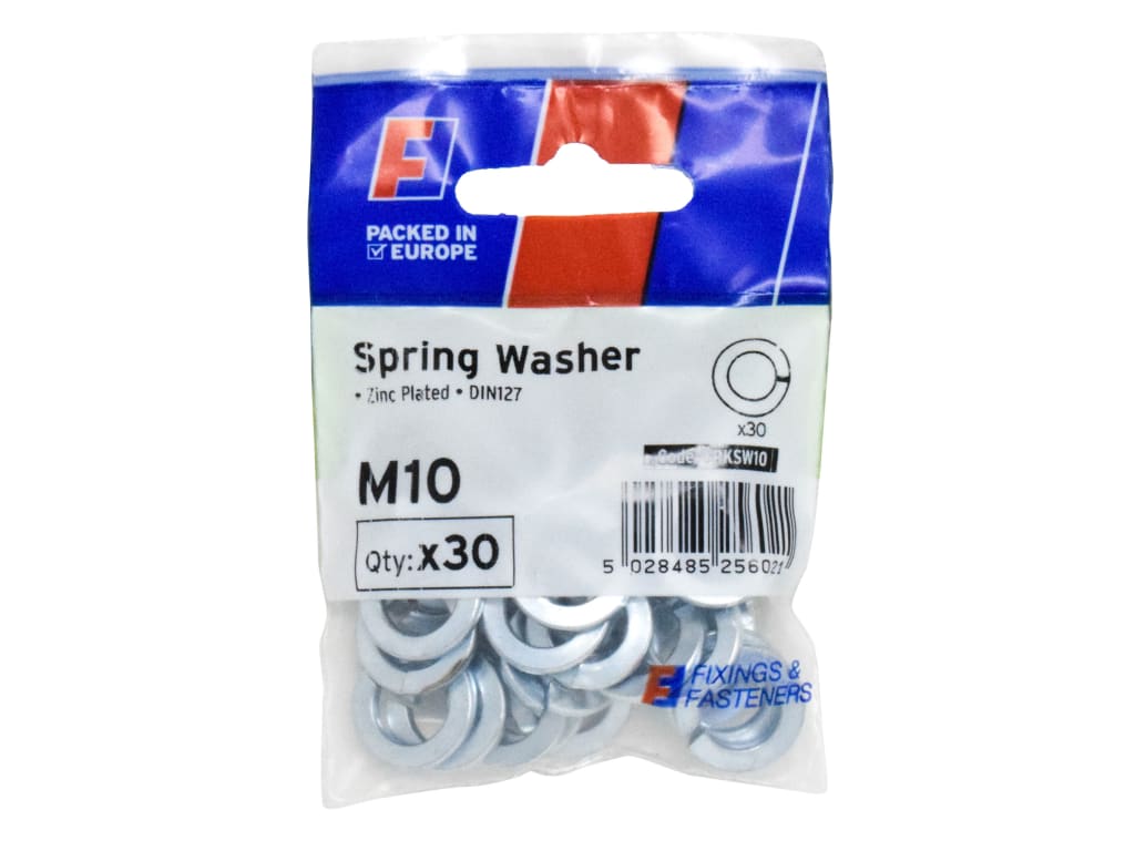 Spring Washer M10 ForgePack 30                                                  
