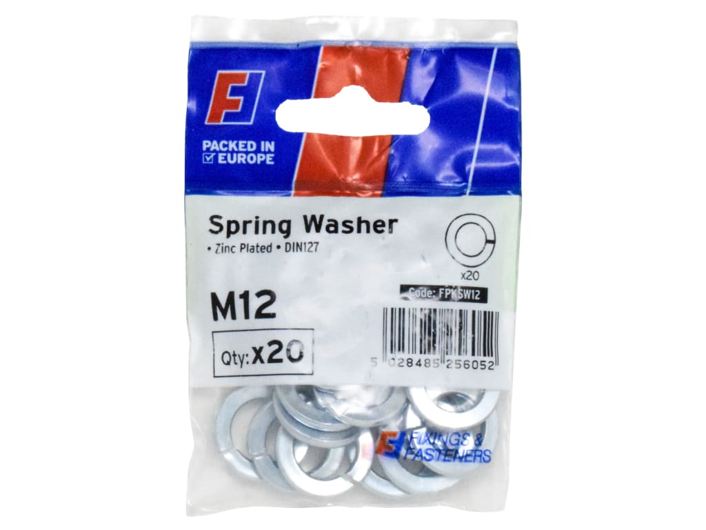 Spring Washer M12 ForgePack 20                                                  
