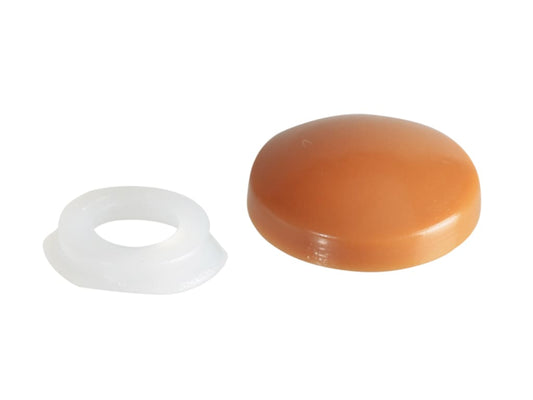 Domed Cover Cap Light Brown No. 6-8 ForgePack 20                                