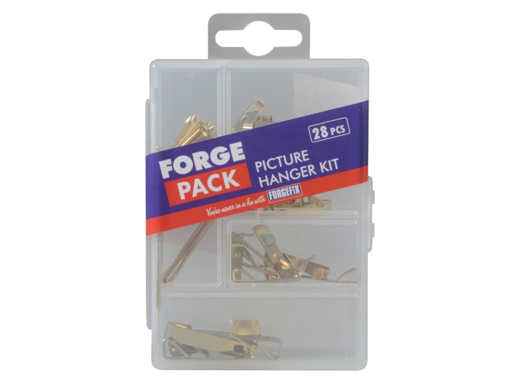 Picture Hook Kit ForgePack, 28 Piece                                            
