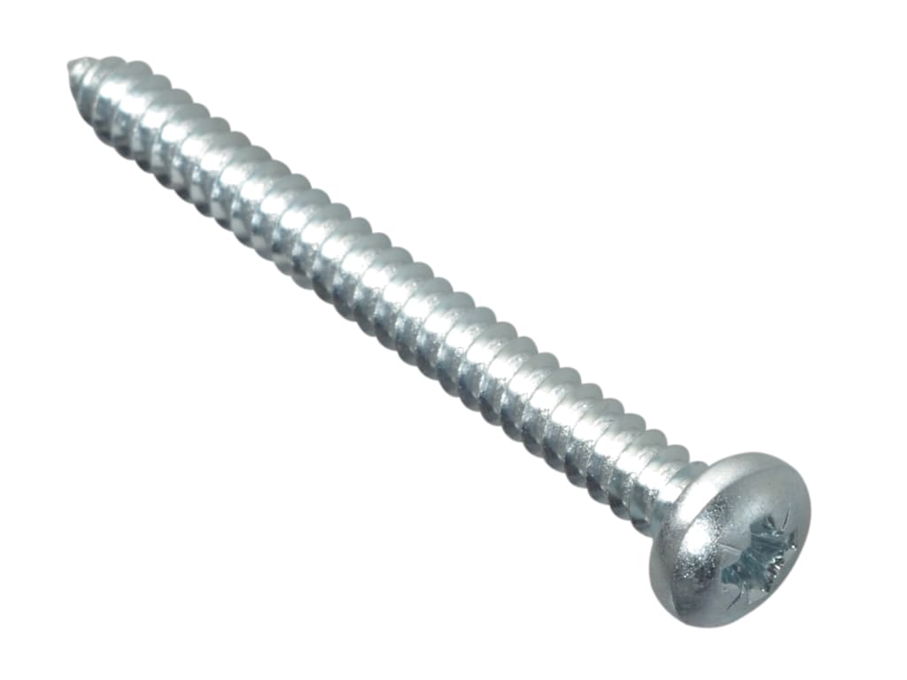 Self-Tapping Screw Pozi Compatible Pan Head ZP 2in x 10 ForgePack 8             