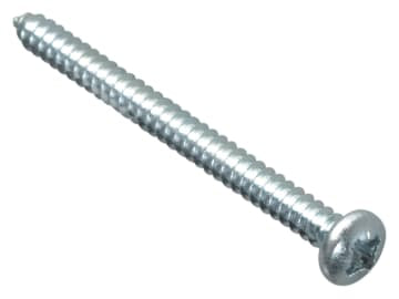 Self-Tapping Screw Pozi Compatible Pan Head ZP 2in x 8 ForgePack 12             