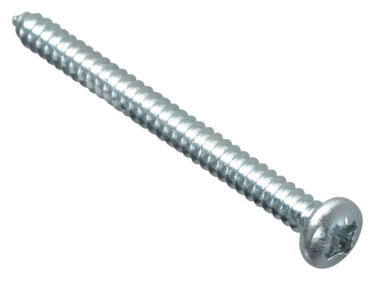 Self-Tapping Screw Pozi Compatible Pan Head ZP 2in x 8 ForgePack 12             
