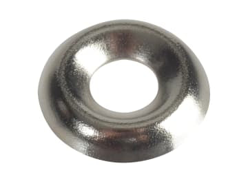 Screw Cup Washer Nickle Plated No.8 ForgePack 20                                