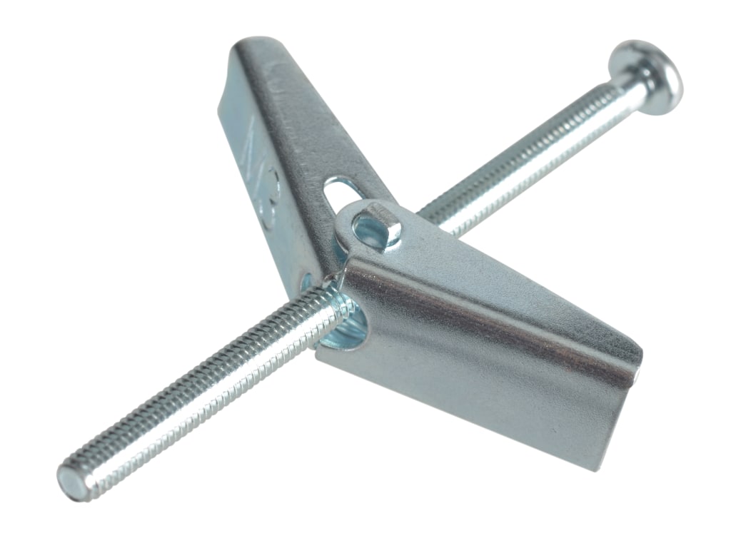 Plasterboard Spring Toggle ZP M3 X 50mm ForgePack 8                             