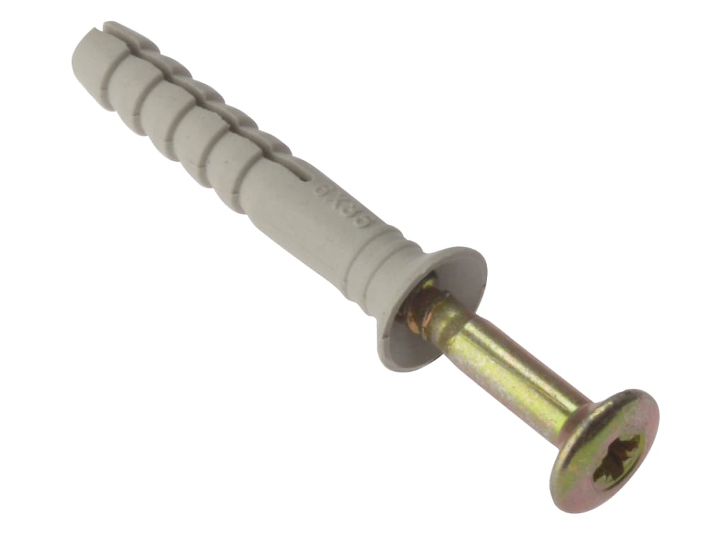 Hammer Fixing & Plug M6 x 40mm Bag 10                                           