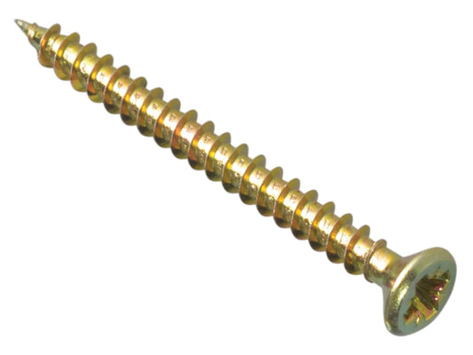 Multi-Purpose Pozi Compatible Screw CSK ST ZYP 3.5 x 40mm Box 200               