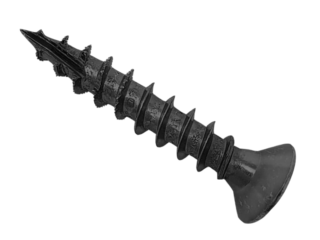 Multi-Purpose Pozi Screw CSK ST Black 4.0 x 25mm ForgePack 20                   