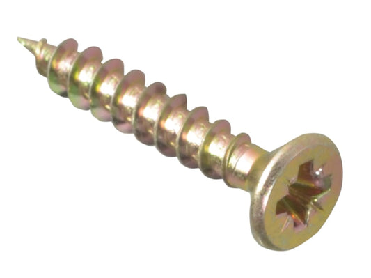 Multi-Purpose Pozi Compatible Screw CSK ST ZYP 4.0 x 25mm Box 200               