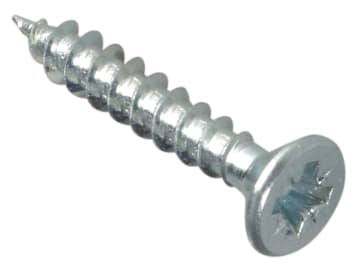 Multi-Purpose Pozi Compatible Screw CSK ST ZP 4 x 25mm Box 200                  