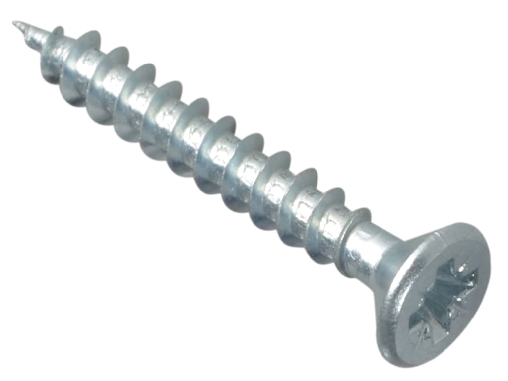 Multi-Purpose Pozi Compatible Screw CSK ST ZP 4 x 30mm Box 200                  