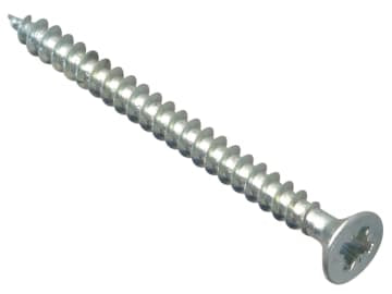 Multi-Purpose Pozi Compatible Screw CSK ST ZP 4 x 50mm Box 200                  