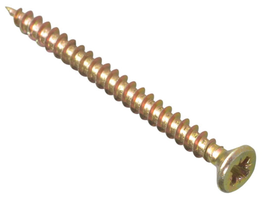 Multi-Purpose Pozi Compatible Screw CSK ST ZYP 4.5 x 50mm Box 200               