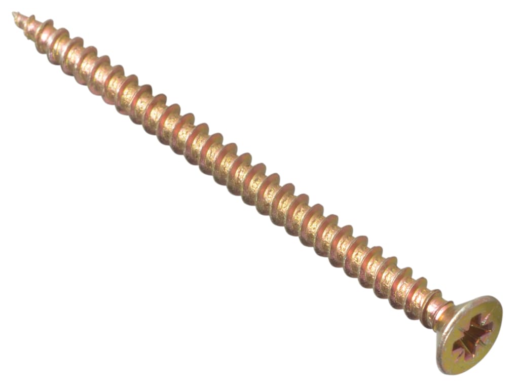 Multi-Purpose Pozi Compatible Screw CSK ST ZYP 4.5 x 60mm Box 100               