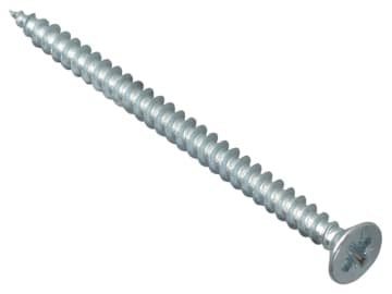 Multi-Purpose Pozi Compatible Screw CSK ST ZP 4 x 60mm Box 200                  