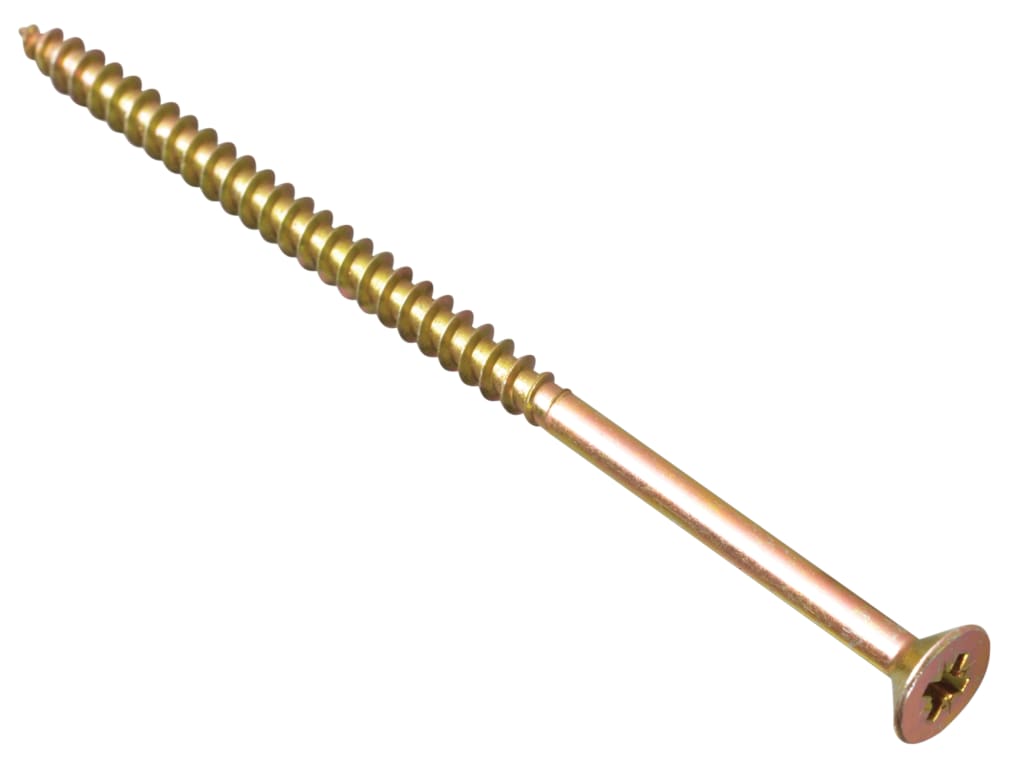 Multi-Purpose Pozi Compatible Screw CSK ST ZYP 5.0 x 100mm Box 100              