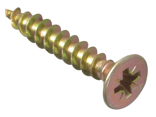 Multi-Purpose Pozi Compatible Screw CSK ST ZYP 5.0 x 30mm Box 200               