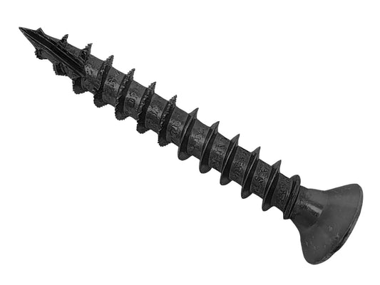 Multi-Purpose Pozi Screw CSK ST Black 5.0 x 40mm ForgePack 10                   