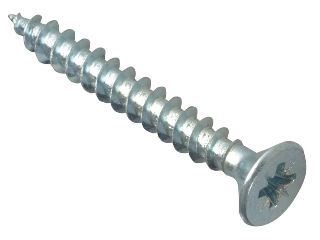 Multi-Purpose Pozi Compatible Screw CSK ST ZP 5 x 40mm Box 200                  