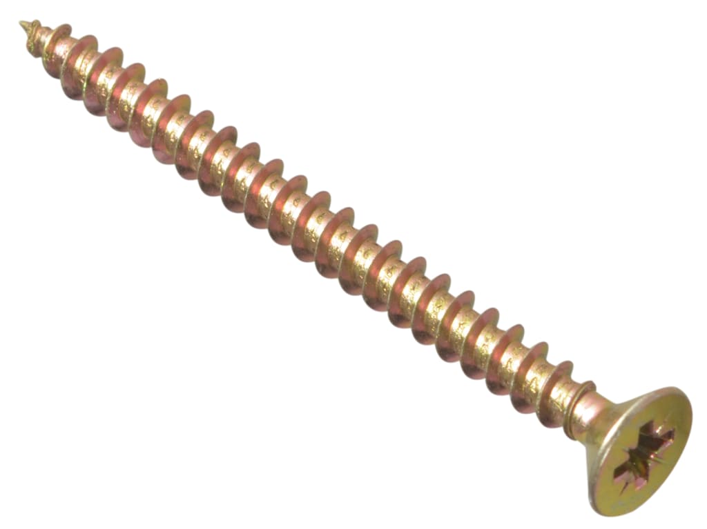 Multi-Purpose Pozi Compatible Screw CSK ST ZYP 5.0 x 60mm Box 100               