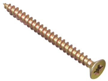 Multi-Purpose Pozi Compatible Screw CSK ST ZYP 5.0 x 60mm Box 100               
