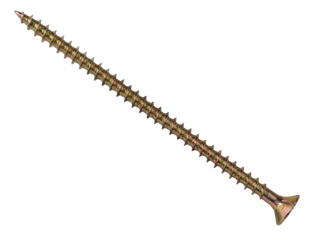 Multi-Purpose Pozi Compatible Screw CSK ST ZYP 5.0 x 80mm Box 100               