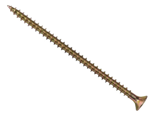 Multi-Purpose Pozi Compatible Screw CSK ST ZYP 5.0 x 80mm Box 100               
