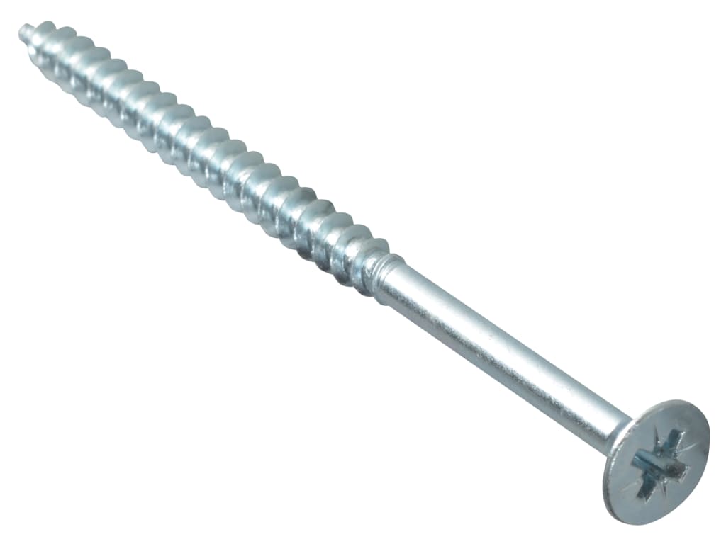 Multi-Purpose Pozi Compatible Screw CSK ST ZP 5 x 80mm Box 100                  
