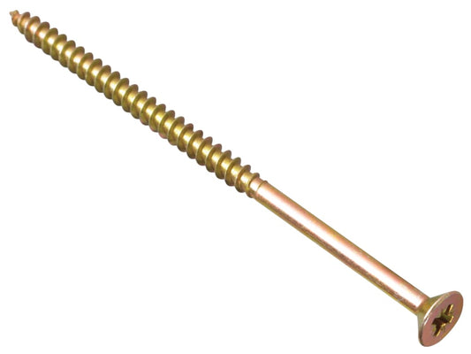 Multi-Purpose Pozi Compatible Screw CSK ST ZYP 6.0 x 100mm Box 100              