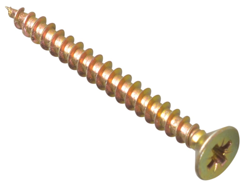 Multi-Purpose Pozi Compatible Screw CSK ST ZYP 6.0 x 50mm Box 100               