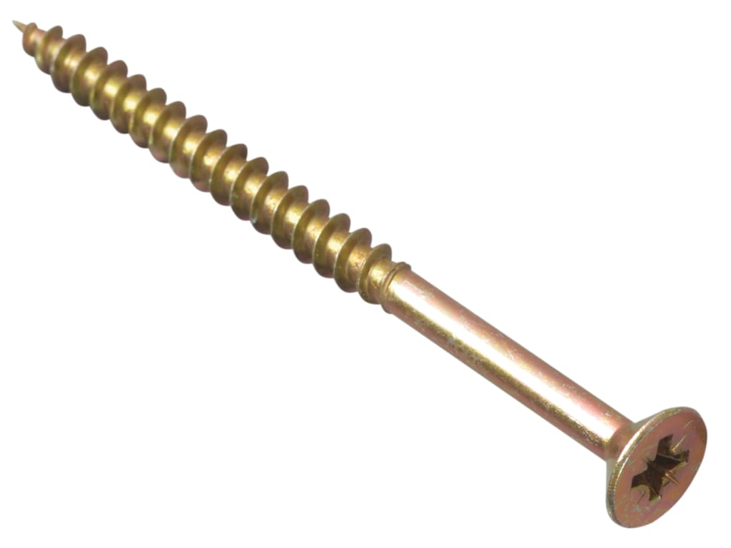 Multi-Purpose Pozi Compatible Screw CSK ST ZYP 6.0 x 70mm Box 100               