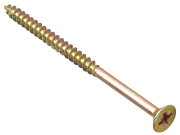 Multi-Purpose Pozi Compatible Screw CSK ST ZYP 6.0 x 80mm Box 100               