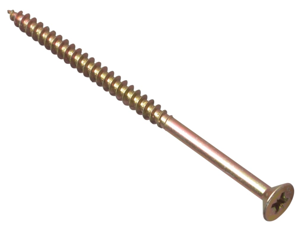 Multi-Purpose Pozi Compatible Screw CSK ST ZYP 6.0 x 90mm Box 100               