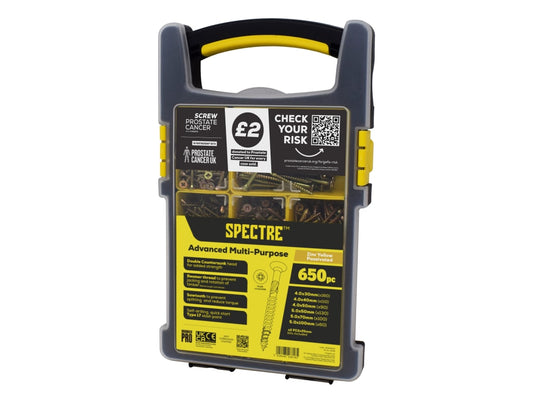 ‘Screw Prostate Cancer’ Spectre™ Screw Kit, 650 Piece                           