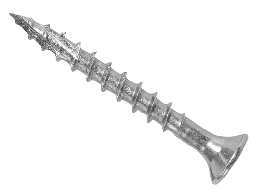 ForgeFast Pozi Compatible Exterior Screws eTech Silver 4.0 x 25mm Box 200       