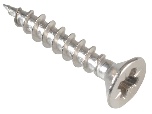 Multi-Purpose Pozi Compatible Screw CSK ST S/Steel 3.5 x 20mm Box 200           