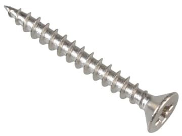 Multi-Purpose Pozi Compatible Screw CSK ST S/Steel 3.5 x 30mm Box 200           