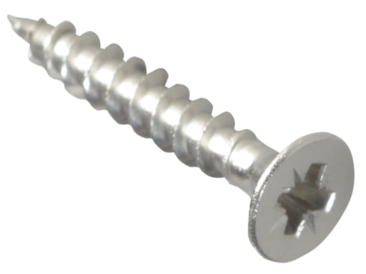 Multi-Purpose Pozi Compatible Screw CSK ST S/Steel 4.0 x 25mm Box 200           