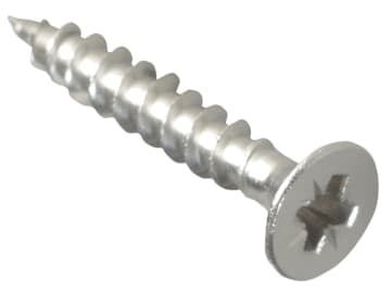 Multi-Purpose Pozi Compatible Screw CSK ST S/Steel 4.0 x 25mm Box 200           