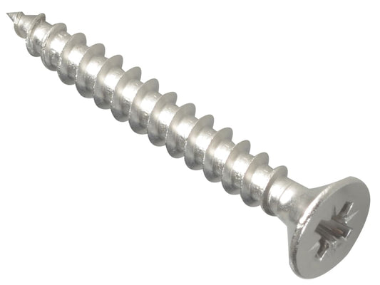 Multi-Purpose Pozi Compatible Screw CSK ST S/Steel 5.0 x 40mm Box 200           
