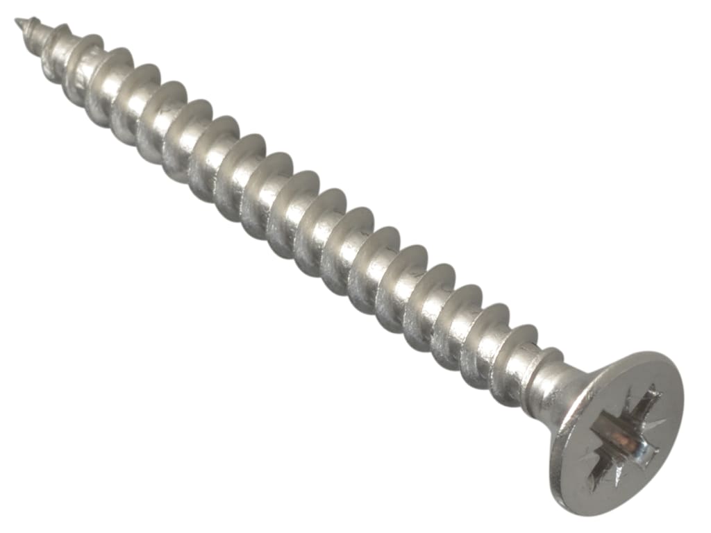 Multi-Purpose Pozi Compatible Screw CSK ST S/Steel 5.0 x 50mm Box 200           