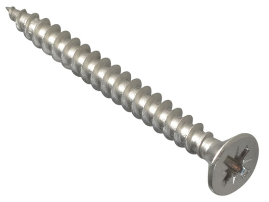 Multi-Purpose Pozi Compatible Screw CSK ST S/Steel 5.0 x 50mm Box 200           