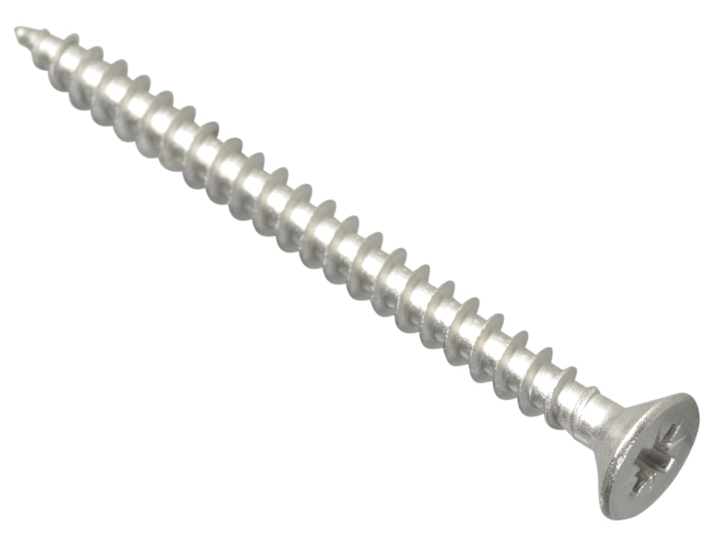 Multi-Purpose Pozi Compatible Screw CSK ST S/Steel 5.0 x 60mm Box 100           
