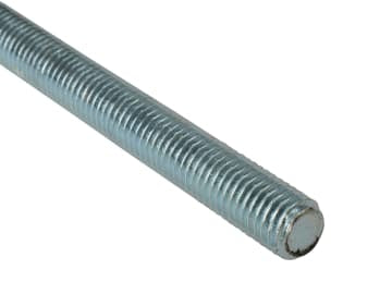 Threaded Rod Zinc Plated M10 x 1m Single                                        