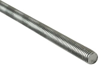 Threaded Rod Stainless Steel M10 x 1m Single                                    