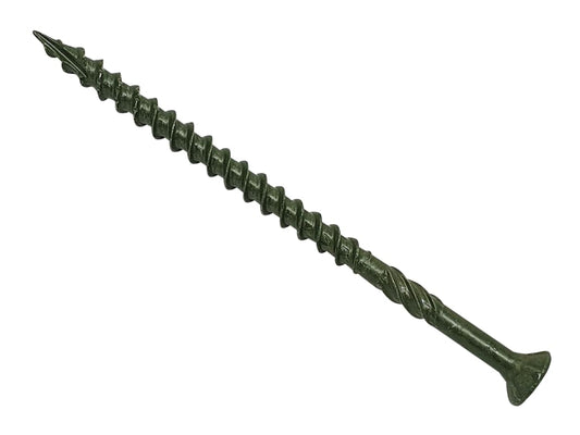 Spectre™ Advanced Deck PZ Compatible Screw CSK Green 5.0 x 100mm Box 100        