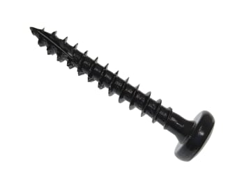 Spectre™ PZ Compatible Wood Screw Pan Black 3.5 x 25mm Box 200                  