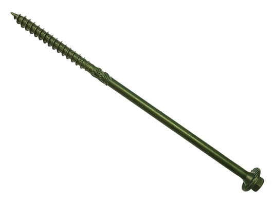 Spectre™ Advanced Timber Fixing Screws Green 6.3 x 175mm Box 50                 